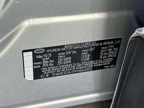 Used 2023 Hyundai Santa Fe SE w/ Cargo Package AWD/4WD image 31
