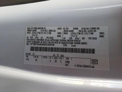 Used 2022 Ford F250 XL w/ Power Equipment Group RWD image 24