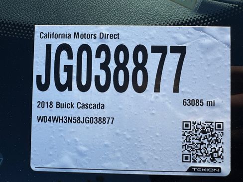 Used 2018 Buick Cascada Premium FWD image 17