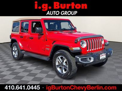 Used 2022 Jeep Wrangler Unlimited Sahara w/ LED Lighting Group