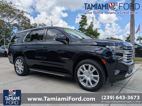 Used 2022 Chevrolet Tahoe High Country RWD image 1