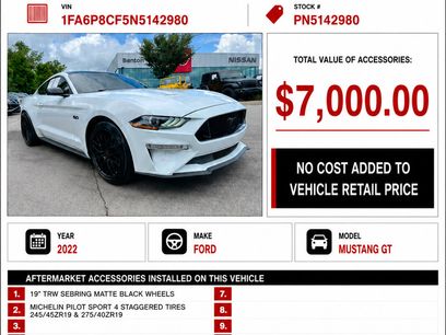 Used 2022 Ford Mustang GT Premium w/ Black Accent Package