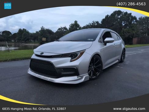 Used 2021 Toyota Corolla SE w/ SE Premium Package FWD image 1