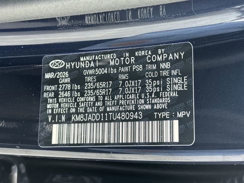 New 2026 Hyundai Tucson Blue SE AWD/4WD image 31