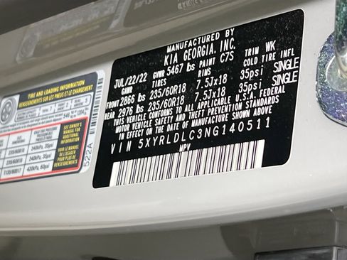 Used 2022 Kia Sorento S w/ Panoramic Sunroof Package image 33