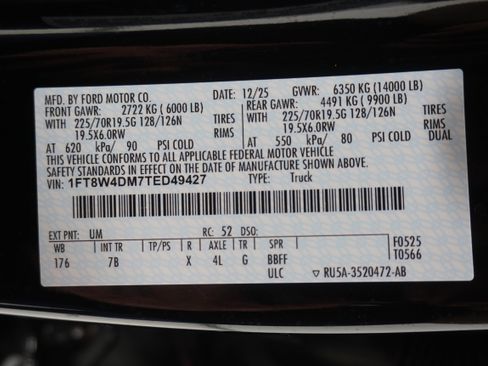 Used 2026 Ford F450 Platinum w/ FX4 Off-Road Package AWD/4WD image 47