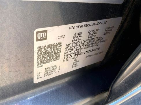 Used 2022 Chevrolet Silverado 1500 Custom RWD image 36