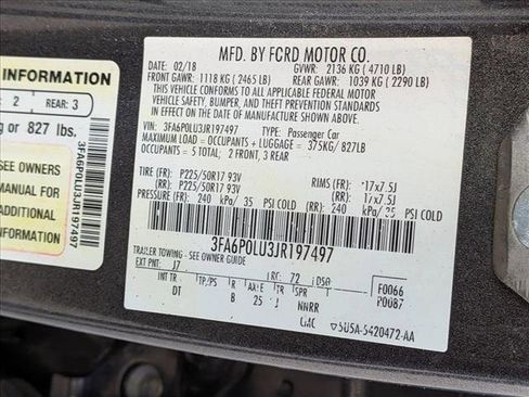 Used 2018 Ford Fusion SE image 22