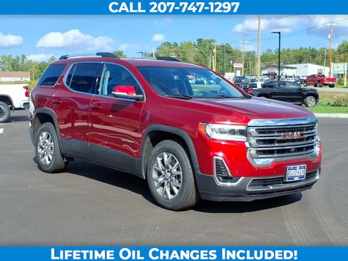 Used 2021 GMC Acadia SLT w/ Technology Package AWD/4WD image 3