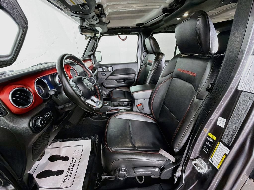 Used 2021 Jeep Wrangler Unlimited Rubicon w/ Uconnect 4C Nav & Sound Group AWD/4WD image 21