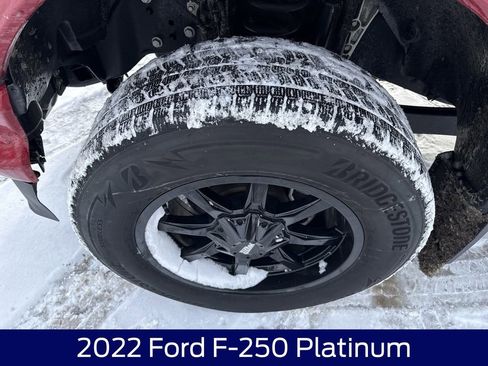 Used 2022 Ford F250 Platinum w/ Snow Plow Prep Package image 11