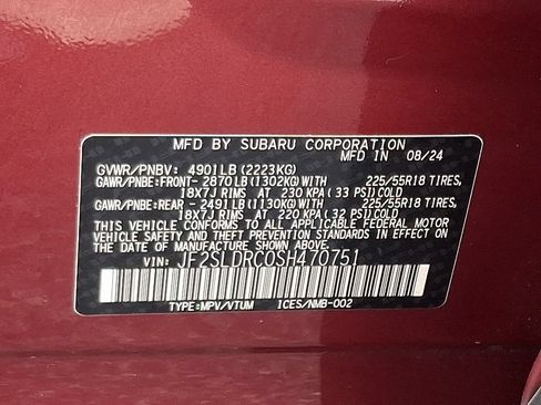 Used 2025 Subaru Forester Limited AWD/4WD image 27