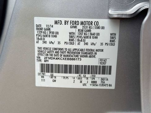 Used 2014 Ford Edge Limited w/ Driver Entry Package AWD/4WD image 29