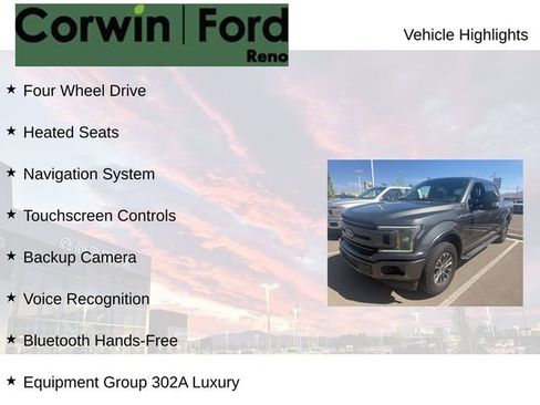 Used 2018 Ford F150 XLT w/ Equipment Group 302A Luxury AWD/4WD image 8