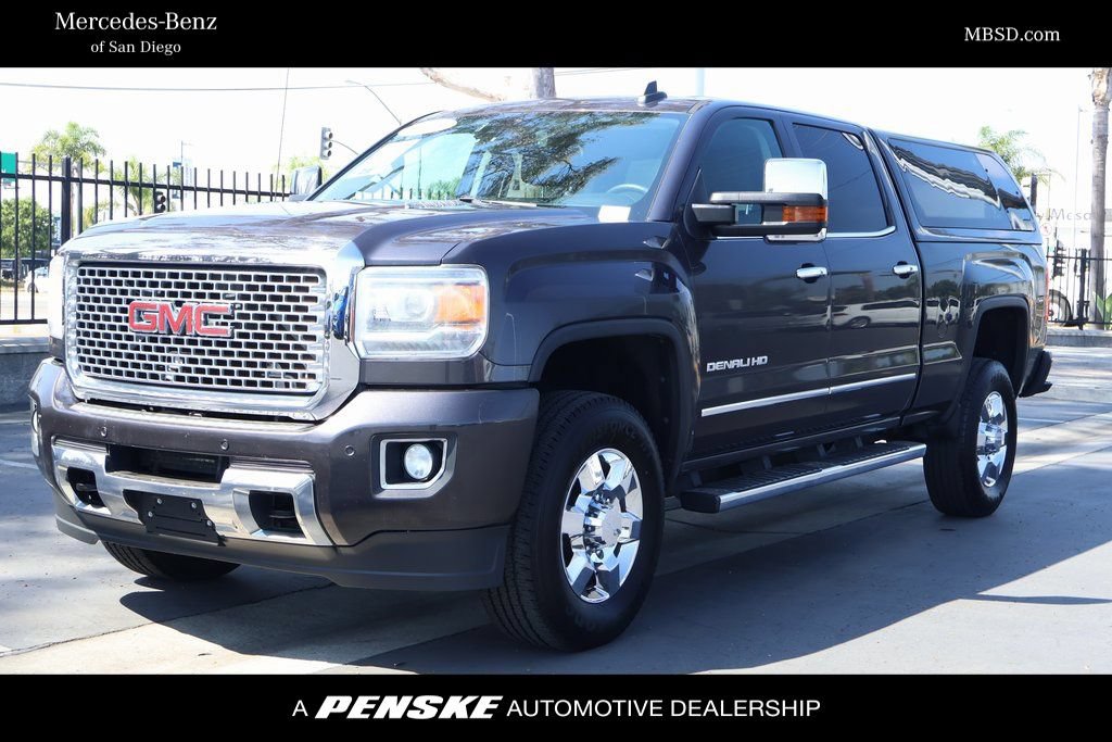 Used 2015 GMC Sierra 2500 Denali w/ Duramax Plus Package AWD/4WD image 1