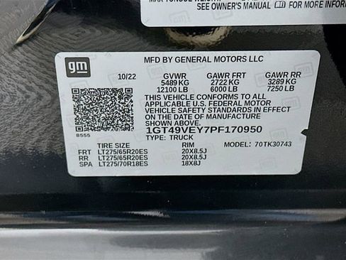 Certified 2023 GMC Sierra 3500 AT4 w/ AT4 Preferred Package image 34