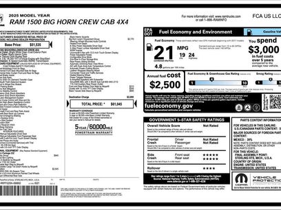 Used 2025 RAM 1500 Big Horn
