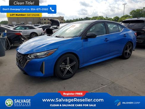 Used 2024 Nissan Sentra SR FWD image 1