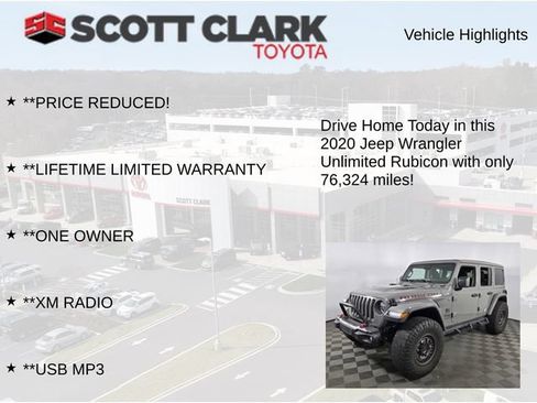 Used 2020 Jeep Wrangler Unlimited Rubicon AWD/4WD image 13