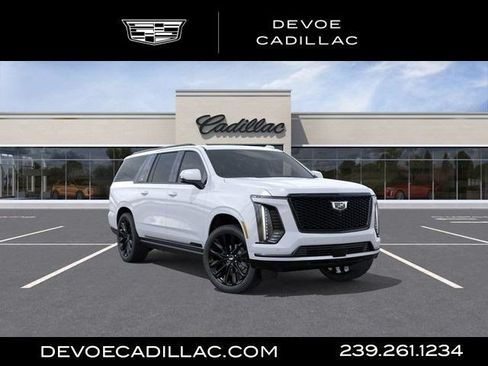 New 2026 Cadillac Escalade ESV Platinum Sport w/ LPO, ONYX Package AWD/4WD image 1