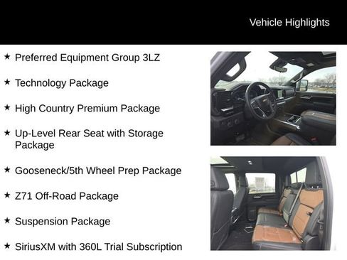 Used 2025 Chevrolet Silverado 2500 High Country w/ High Country Premium Package image 13