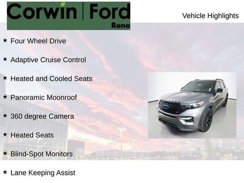 Used 2021 Ford Explorer ST w/ Equipment Group 401A image 8