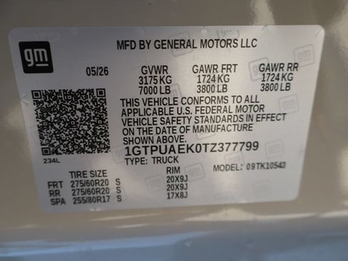 Used 2026 GMC Sierra 1500 Pro w/ Graphite Edition AWD/4WD image 31