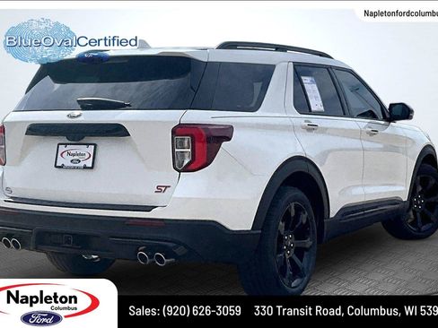 Certified 2023 Ford Explorer ST w/ Equipment Group 401A AWD/4WD image 2