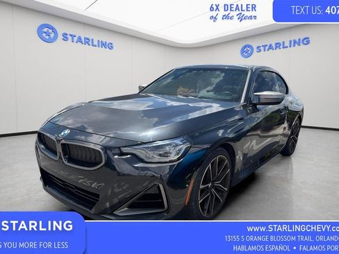 Used 2023 BMW M240i Coupe w/ Premium Package RWD image 1