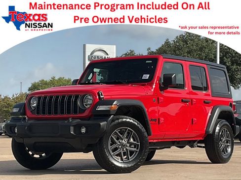 Used 2025 Jeep Wrangler Unlimited Sport AWD/4WD image 1