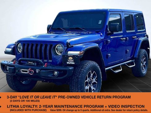 Used 2018 Jeep Wrangler Unlimited Rubicon AWD/4WD image 1