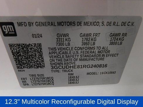 Used 2024 Chevrolet Silverado 1500 ZR2 w/ Technology Package image 57