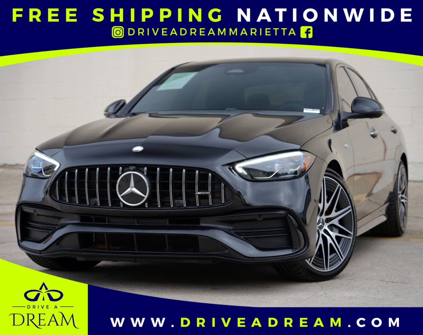 Used 2025 Mercedes-Benz C 43 AMG 4MATIC Sedan image 1