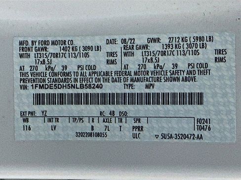 Used 2022 Ford Bronco Big Bend w/ Sasquatch Package image 30