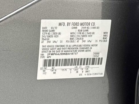 Used 2022 Ford Edge ST-Line image 11