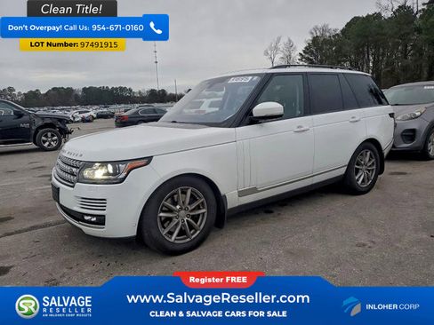 Used 2016 Land Rover Range Rover HSE AWD/4WD image 1