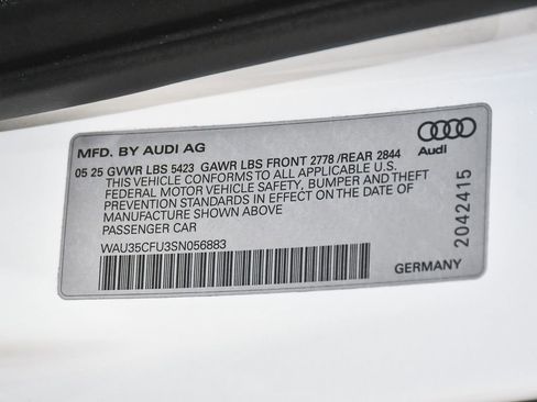 Used 2025 Audi S5 Prestige w/ Prestige Package AWD/4WD image 24