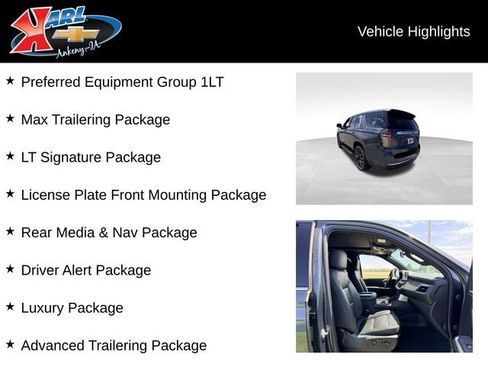 Used 2021 Chevrolet Tahoe LT w/ LT Signature Package AWD/4WD image 2