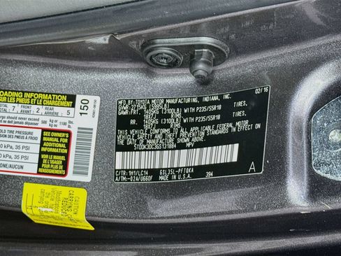 Used 2016 Toyota Sienna XLE Premium AWD/4WD image 21