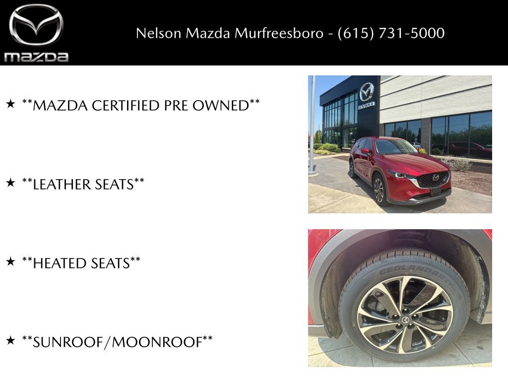 Certified 2023 MAZDA CX-5 AWD 2.5 S w/ Premium Package image 32