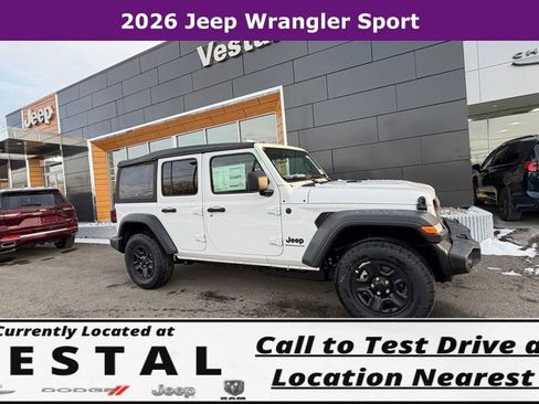 New 2026 Jeep Wrangler Unlimited Sport AWD/4WD image 5
