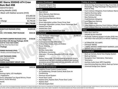New 2026 GMC Sierra 3500 AT4 w/ AT4 Premium Plus Package AWD/4WD image 5
