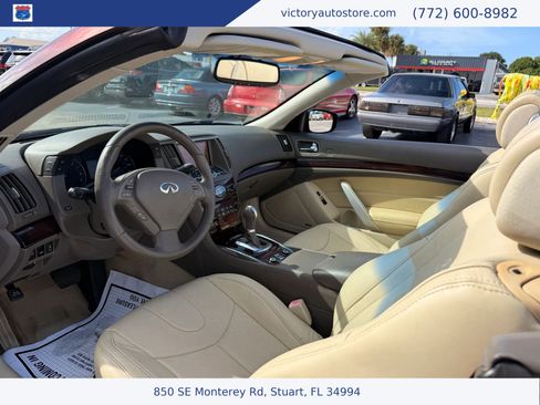 Used 2010 INFINITI G37 Convertible w/ Premium Pkg RWD image 8