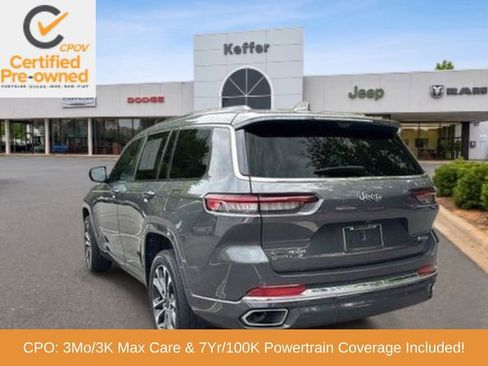 Certified 2021 Jeep Grand Cherokee L Overland w/ Luxury Tech Group IV AWD/4WD image 3