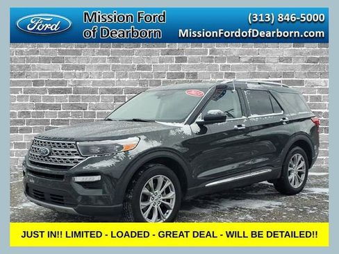 Used 2023 Ford Explorer Limited w/ Class IV Trailer Tow Package image 1