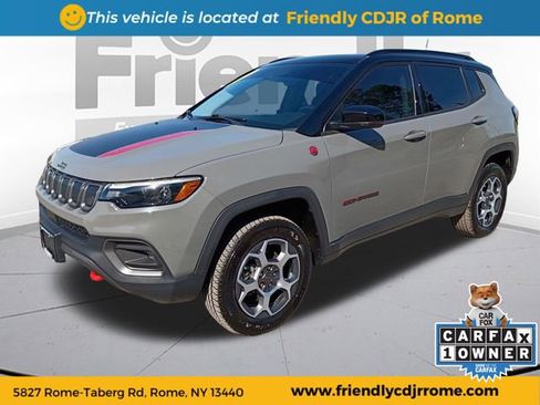 Used 2022 Jeep Compass Trailhawk w/ Trailhawk Elite Group AWD/4WD image 1
