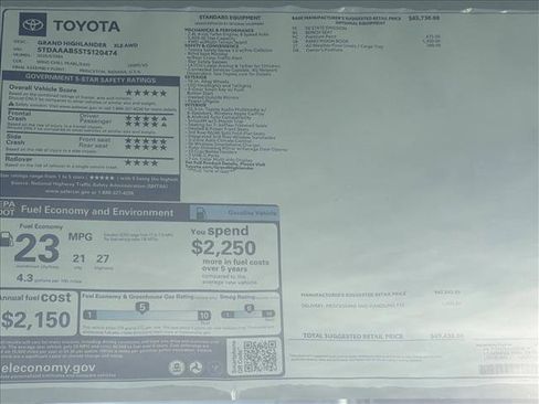 New 2026 Toyota Grand Highlander XLE image 26