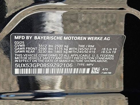 Certified 2025 BMW X3 xDrive30i w/ Convenience Package AWD/4WD image 21