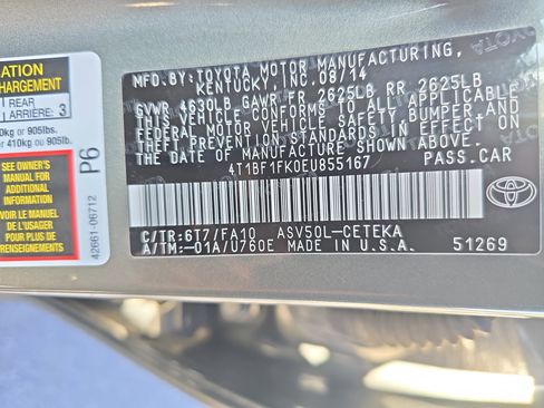 Used 2014 Toyota Camry L image 33