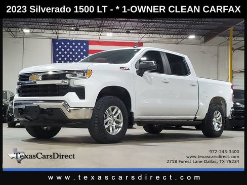 Used 2023 Chevrolet Silverado 1500 LT w/ Z71 Off-Road Package AWD/4WD image 1